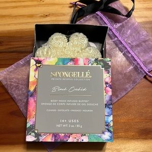 Spongellé Private Reserve Collection BLACK ORCHID Body Sponge Buffer